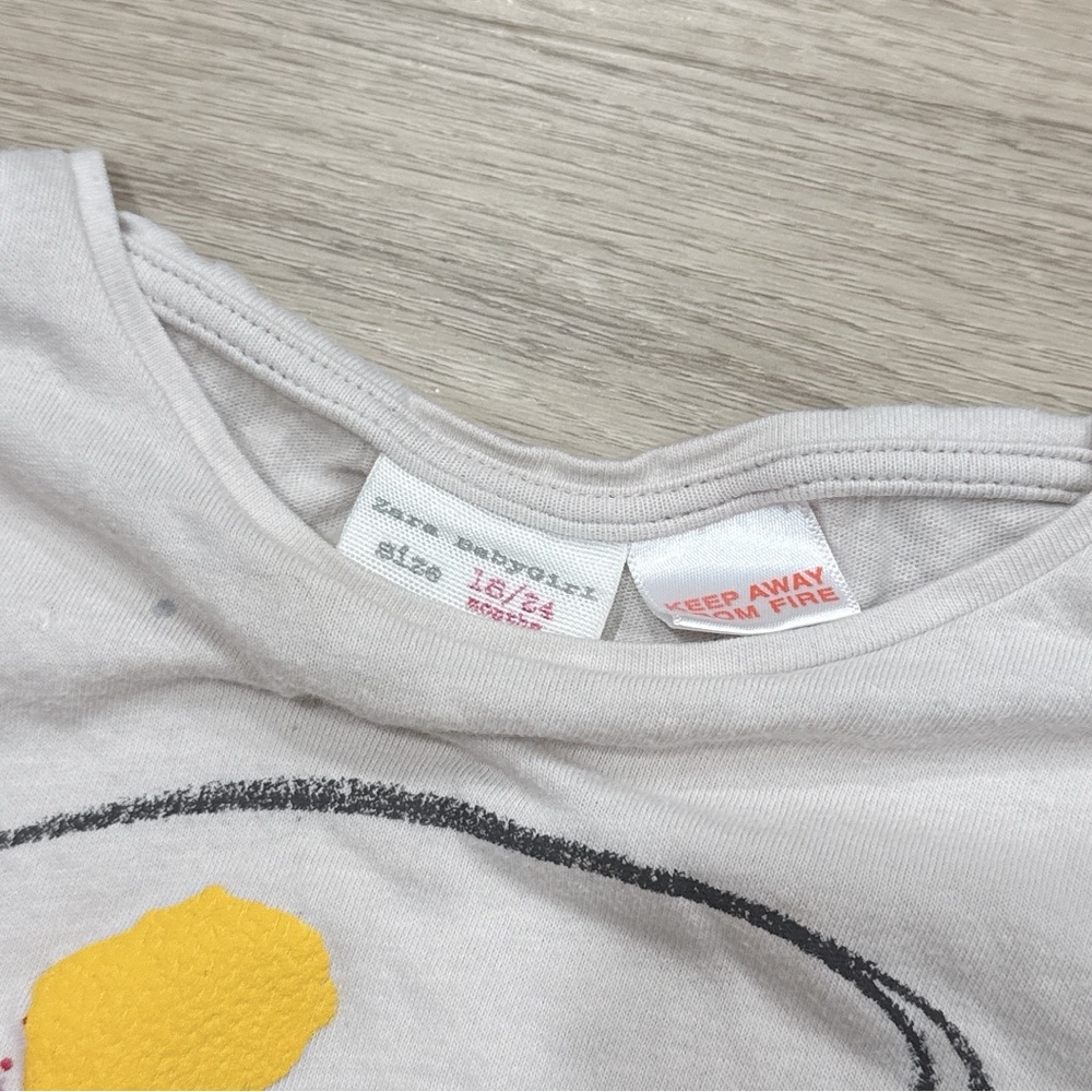 3 for $6 Zarababy paint graphic tee - Picture 2 of 3